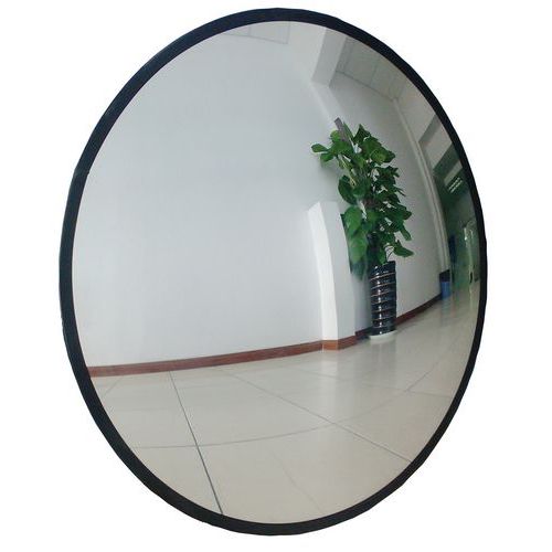 Miroir de sécurité rond vision 130° - Manutan Expert