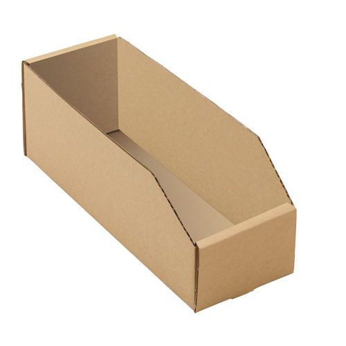 Bacs à bec carton kraft brun - Longueur 300 mm - 3,6 à 8,3 L Bacs à bec carton kraft brun - Longueur 300 mm - 3,6 à 8,3 L