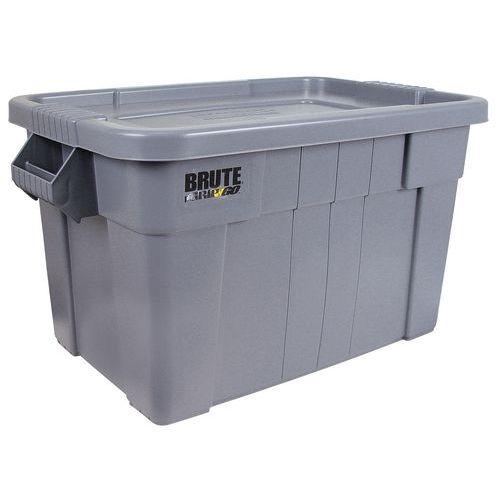 Caisse BRUTE® Longueur 700 mm 53 à 75.5 L avec couvercle - Rubbermaid