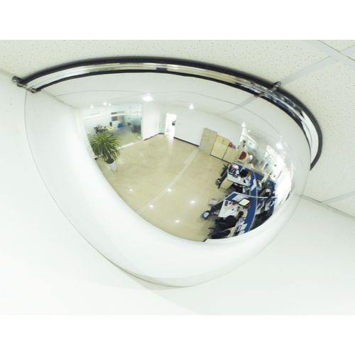 Miroir de sécurité 1/4 de sphère - Manutan Expert