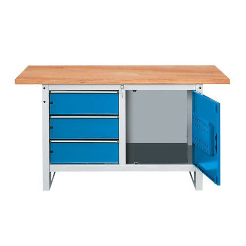 Établi Metec FK 150 - 1 caisson Établi Metec FK 150 - 1 caisson