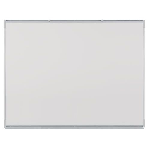 Tableau blanc émaillé avec attaches