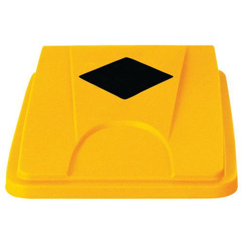 Couvercle pour poubelle - 60 et 80 L - Manutan Expert