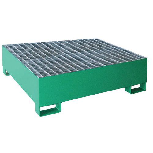 Bac de rétention en acier - 440 L - Sameto Technifil Bac de rétention en acier - 440 L - Sameto Technifil