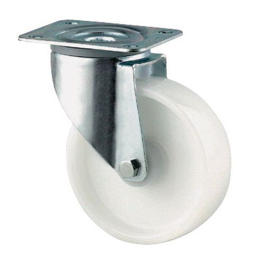 Roulette pivotante à platine - Force 200 à 400 kg