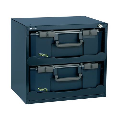 Caisson SafeBox 150x2 avec 2 mallettes Carrylite