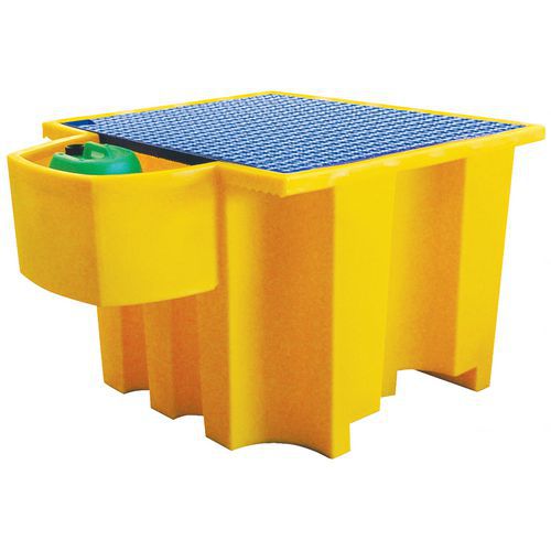 Palette de rétention avec soutirage - 1100 L Palette de rétention avec soutirage - 1100 L