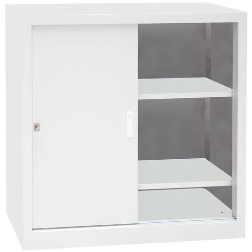 Armoires basses à portes coulissantes CH - Largeur 100 cm - Manutan Expert Armoires basses à portes coulissantes CH - Largeur 100 cm - Manutan Expert