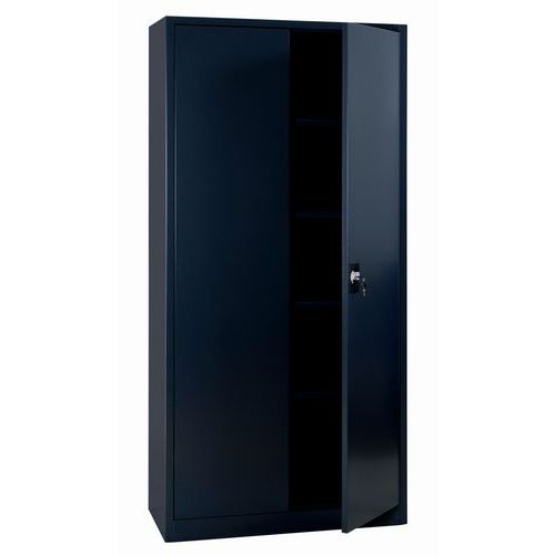 Armoire monobloc à porte battante compacte - H 180 cm - Manutan Expert