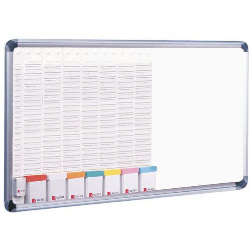 Planning et tableau blanc 2-en-1