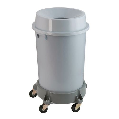 Poubelle en plastique avec open top 60 L et 90L - Vepabins