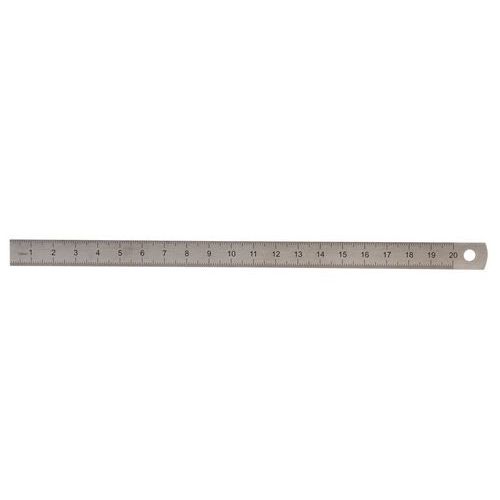 Réglet semi-rigide inox - 2 faces