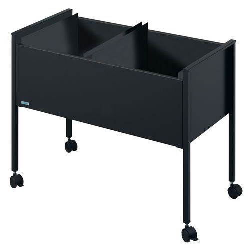 Double desserte pour dossiers suspendus Double desserte pour dossiers suspendus