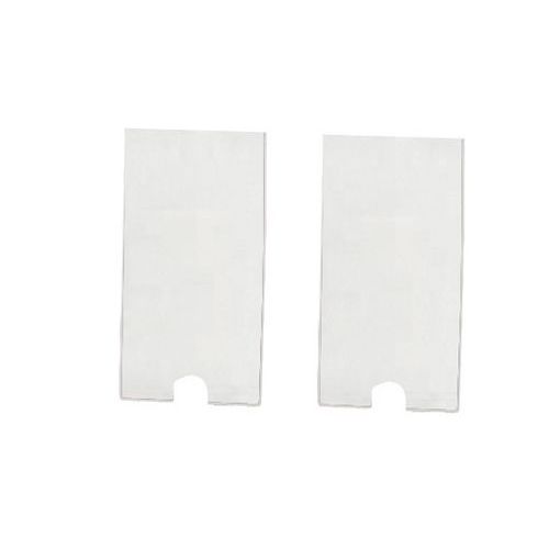 Porte-étiquettes transparent