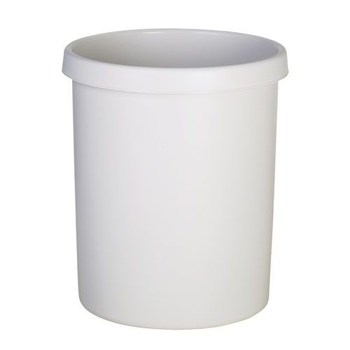 Corbeille ronde à papier en plastique - 30 L