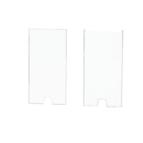 Porte-étiquettes transparent