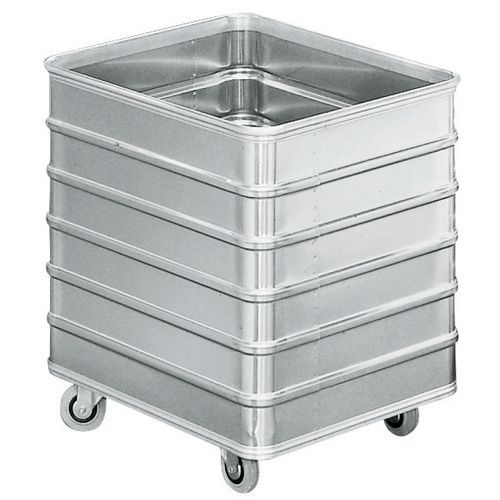 Chariot sans couverture avec parois aluminium