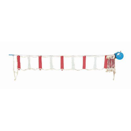 Barrière extensible souple