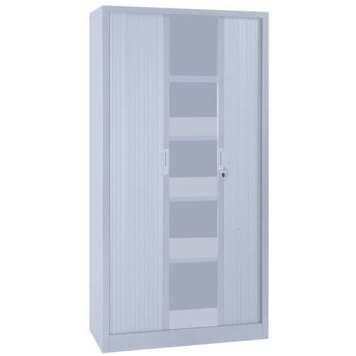Armoire haute à rideaux en kit - Largeur 100 cm - Manutan Expert Armoire haute à rideaux en kit - Largeur 100 cm - Manutan Expert