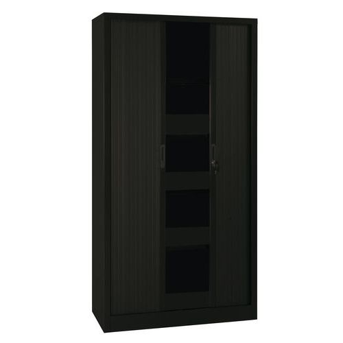 Armoire haute à rideaux en kit - Largeur 120 cm - Manutan Expert Armoire haute à rideaux en kit - Largeur 120 cm - Manutan Expert
