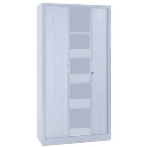 Armoire haute à rideaux en kit - Largeur 120 cm - Manutan Expert Armoire haute à rideaux en kit - Largeur 120 cm - Manutan Expert