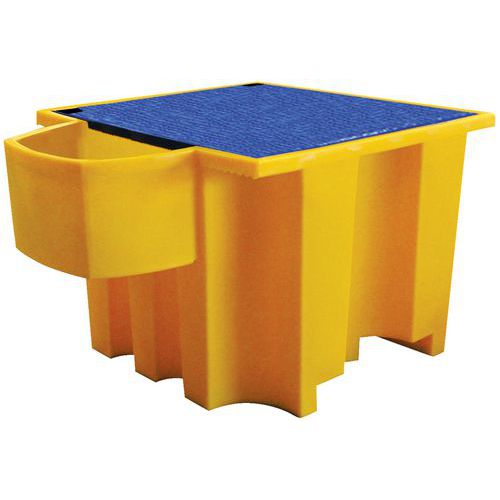 Palette de rétention avec soutirage - 1100 L Palette de rétention avec soutirage - 1100 L