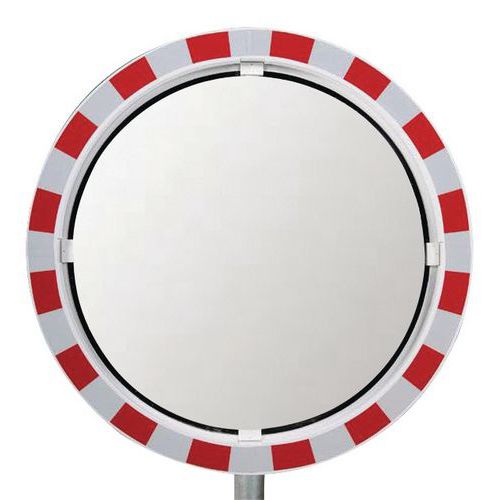 Miroir de sécurité antibuée - Voie privée - 180°