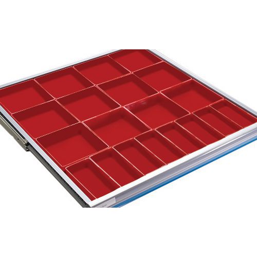 Bacs plastique pour tiroirs LISTA - Largeur 102 cm