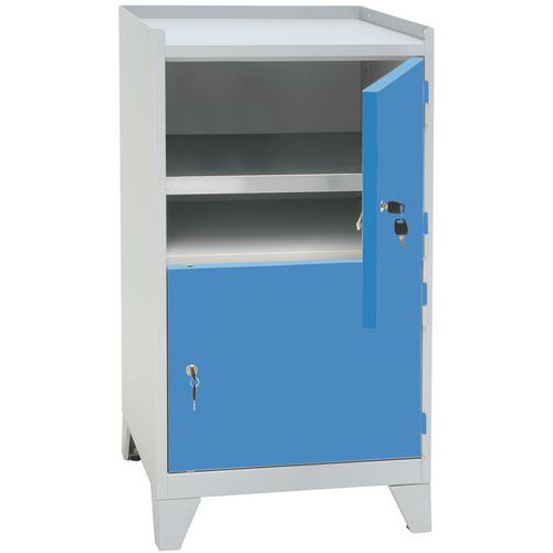 Armoire à outils sur pieds - 2 portes - Manutan Expert Armoire à outils sur pieds - 2 portes - Manutan Expert