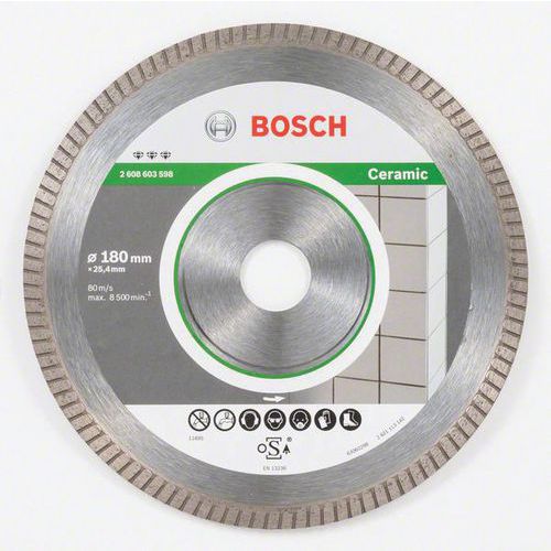 Disques à tronçonner diamantés Best for Ceramic Extraclean Turbo Disques à tronçonner diamantés Best for Ceramic Extraclean Turbo