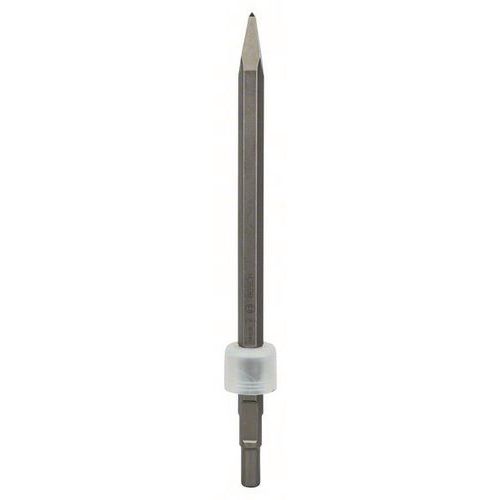 Burins à queue six pans de 19 mm avec extrémité arrondie de Ø 17 mm