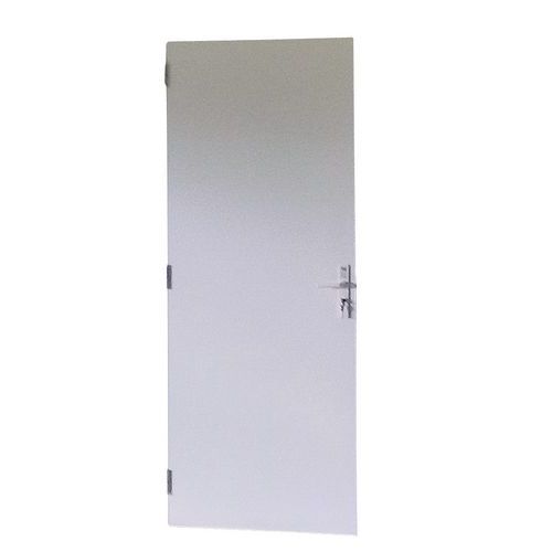 Porte battante pour cloisons d'atelier mélaminé - Panneau plein - Hauteur 3,03 m
