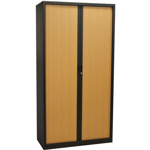 Armoire à rideaux Haute Bicolore Orel - Manutan Expert