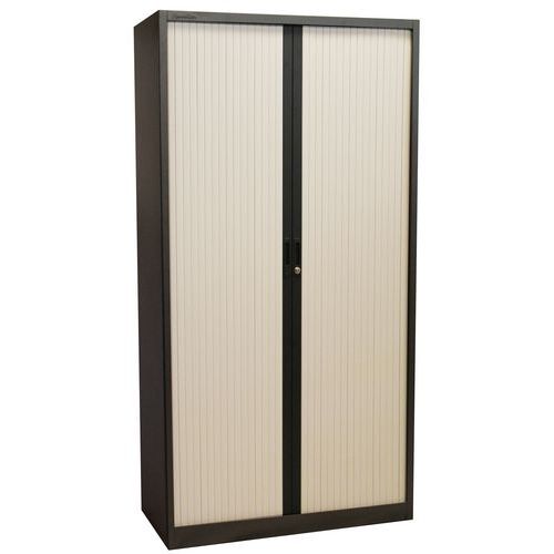 Armoire à rideaux Haute Bicolore Orel - Manutan Expert