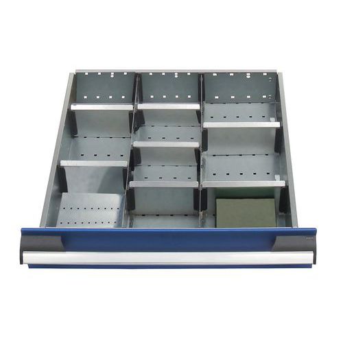 Lot de séparateurs pour armoire à tiroirs Bott SL-55 - Hauteur 8 cm