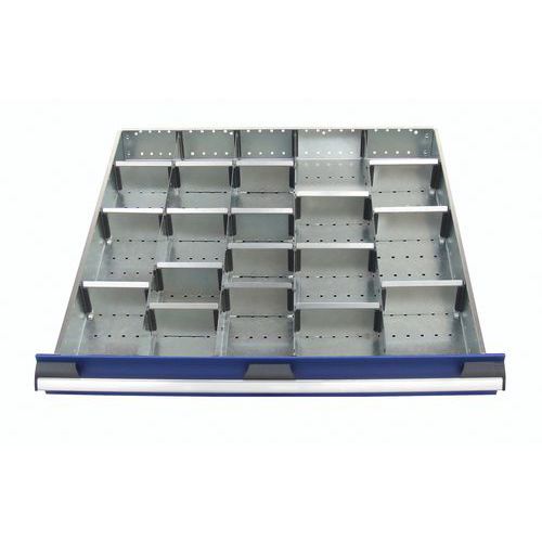 Lot de séparateurs pour armoire à tiroirs Bott SL-87 - Hauteur 8 cm