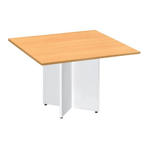 Extension rectangulaire  pour table modulaire ovale - Pied en croix