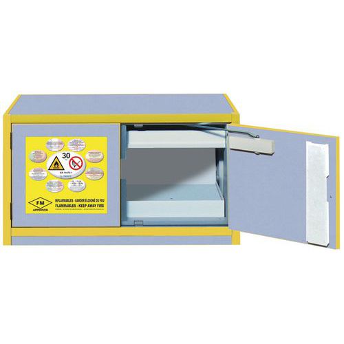 Armoire de sécurité sous paillasse 30 min EN14470-1/FM 6050 Armoire de sécurité sous paillasse 30 min EN14470-1/FM 6050