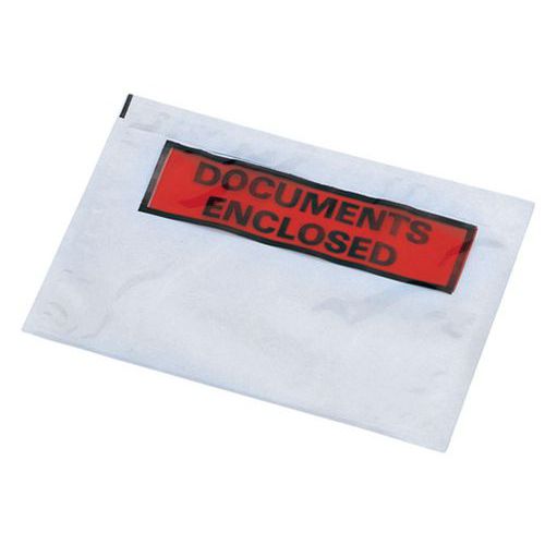 Enveloppe notes d'envoi - « Documents enclosed » Enveloppe notes d'envoi - « Documents enclosed »