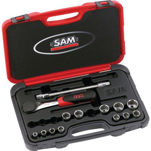 Coffret 3/8 14 outils en mm