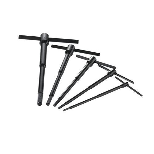 Jeu de 5 clés mâles asymétriques
