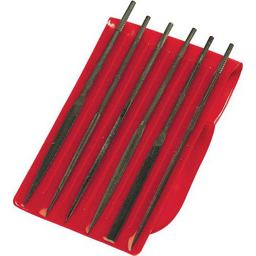 Trousse de 6 limes aiguilles _ LAJ-18 Trousse de 6 limes aiguilles _ LAJ-18