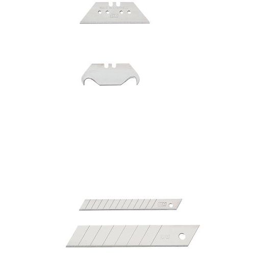 Boîte de lames de rechange couteaux rétractables et cutters