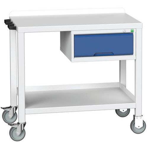 Etabli Verso roulant 1000x600x910mm acier - Bott