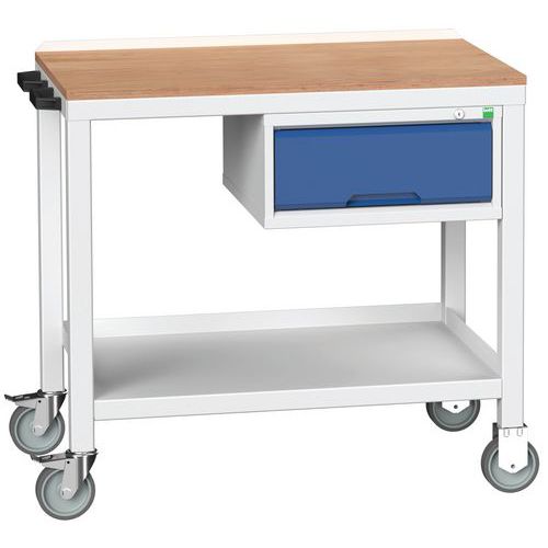Etabli Verso roulant 1000x600x930mm multiplis - Bott
