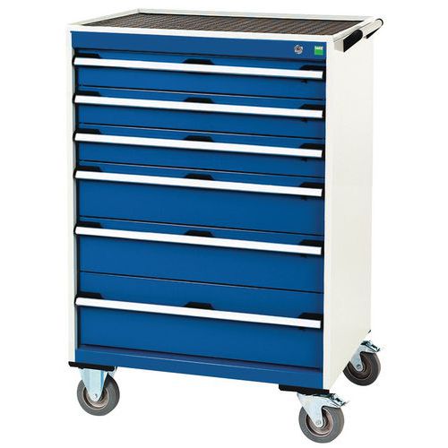 Armoire 6 tiroirs Cubio roulante - Bott
