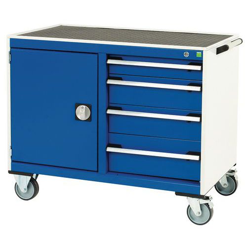 Desserte de maintenance Cubio petits tiroirs - 1050x525x885mm - Bott Desserte de maintenance Cubio petits tiroirs - 1050x525x885mm - Bott