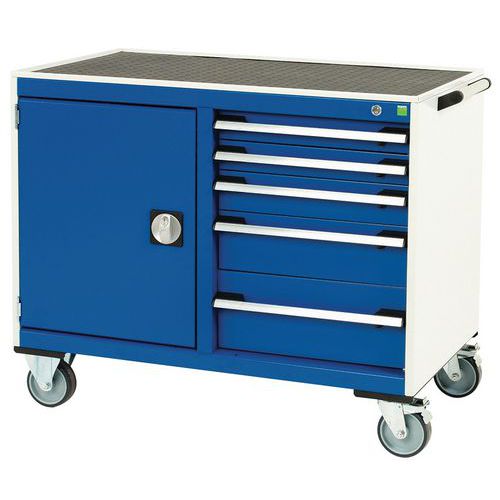 Desserte de maintenance Cubio petits tiroirs - 1050x525x885mm - Bott Desserte de maintenance Cubio petits tiroirs - 1050x525x885mm - Bott