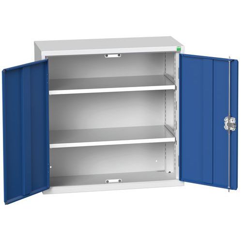 Armoire basse portes battantes 2 niveaux Verso 800x350x800mm - Bott