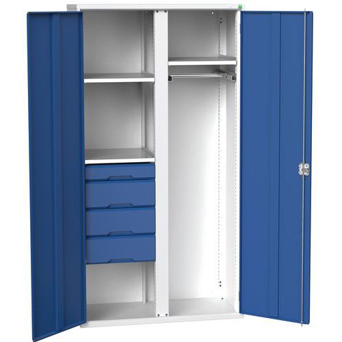 Armoire EPI et d'entretien Verso 2000x1050mm à tiroirs - Bott